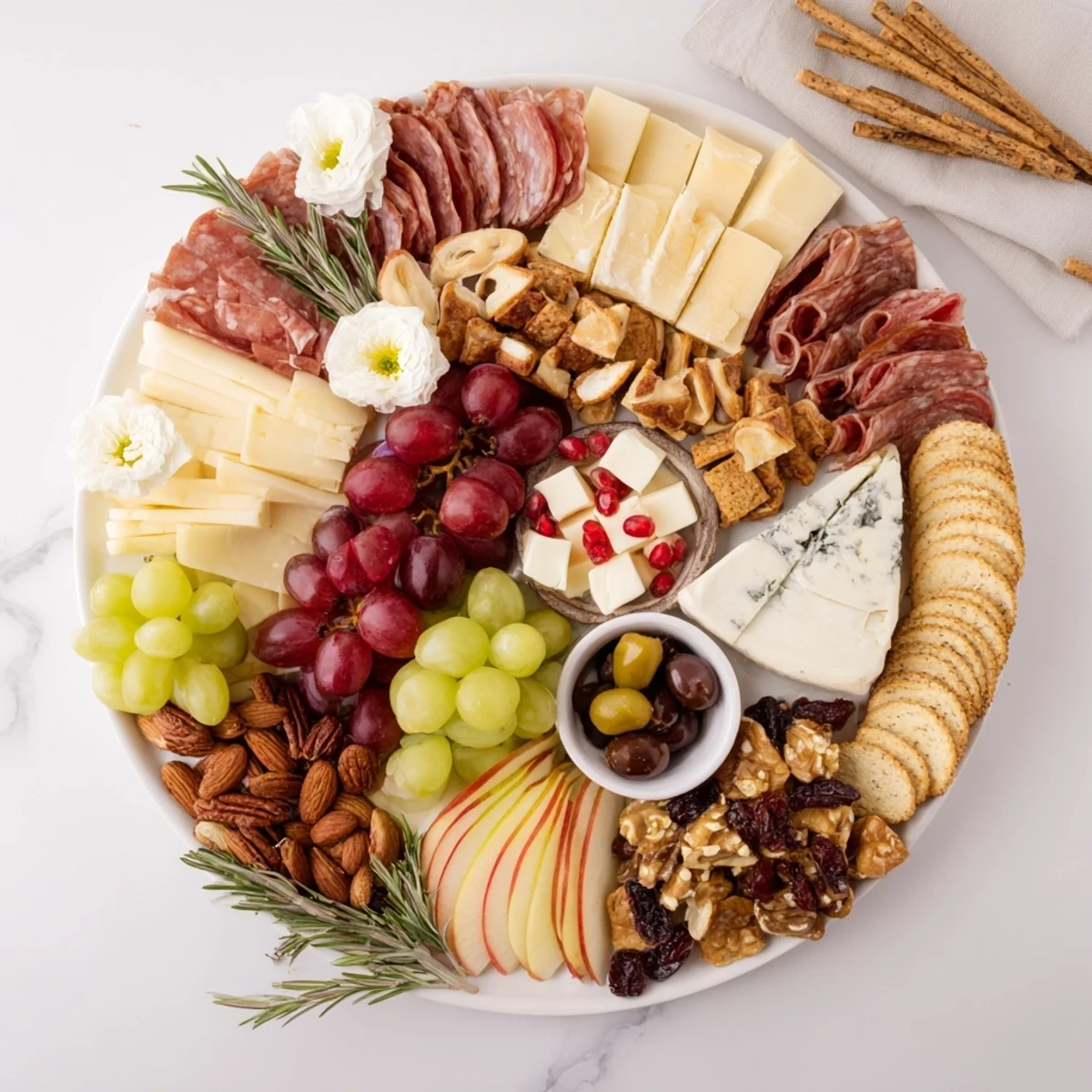 Winter Wonderland Grazing Tray