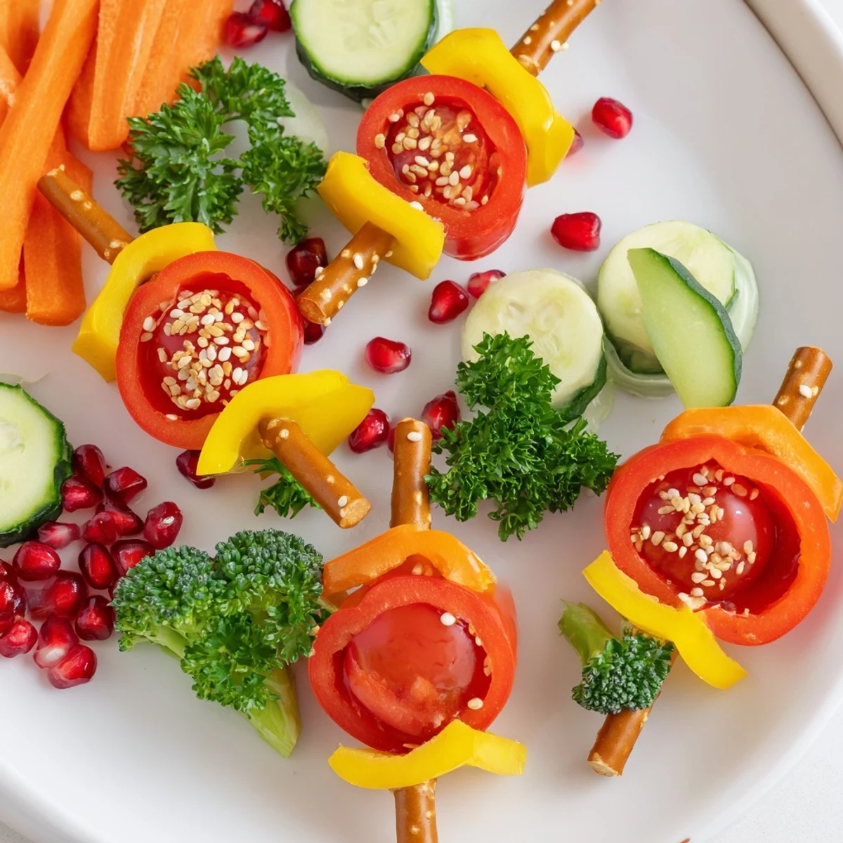 Themed Crudités Veggie Ornament