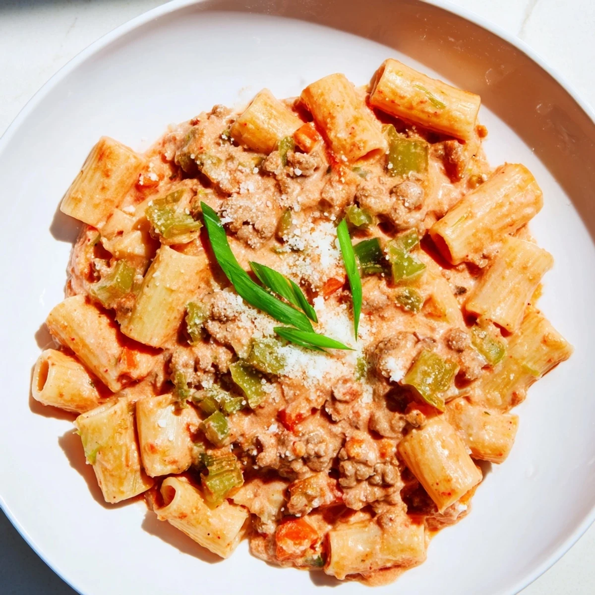 Kimchi Ragu Pasta Fusion