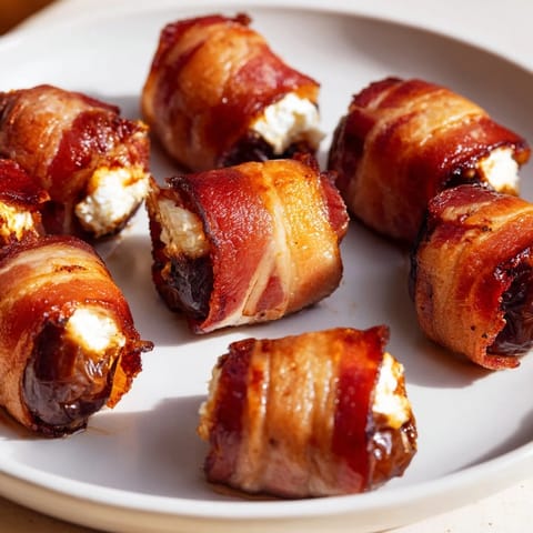 Goat Cheese Bacon Dates