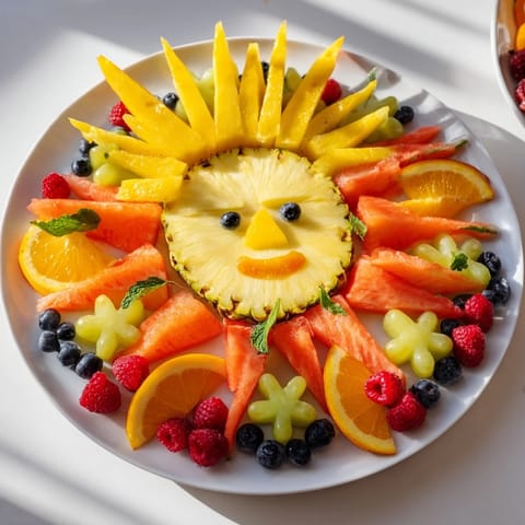 Summer Rays Sun-Shaped Tray