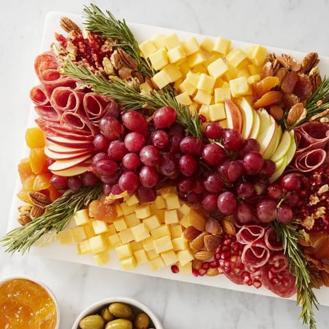 Holiday Bow Appetizer Platter
