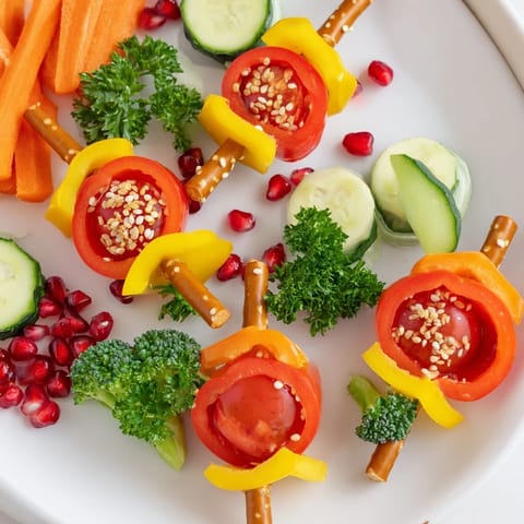 Themed Crudités Veggie Ornament