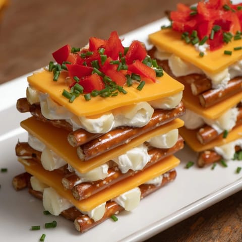 Rustic Log Cabin Snack