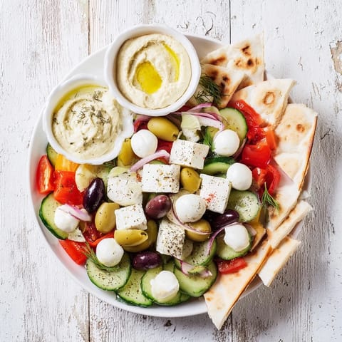 Sun-Drenched Patio Mezze Platter