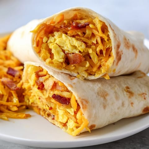 Warm, cheesy B.E.C. Breakfast Bites with crispy bacon, perfect for a quick breakfast on the go.