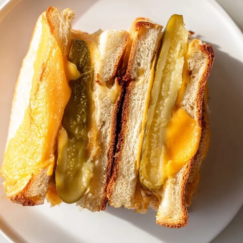 Cheddar Pickle Cheese Buns