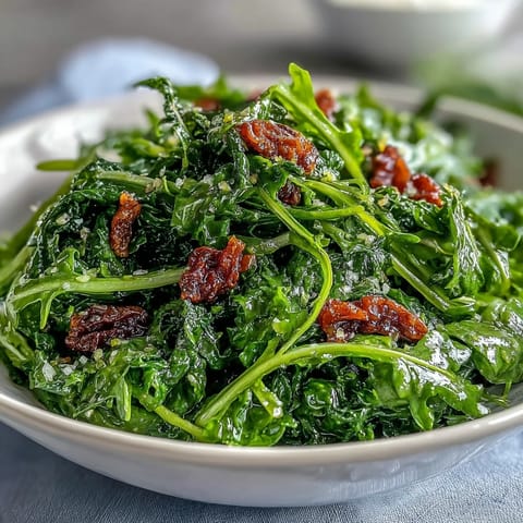 A vibrant arugula salad with tangy lemon vinaigrette and delicate Parmesan shavings, perfect for a light lunch or elegant starter.