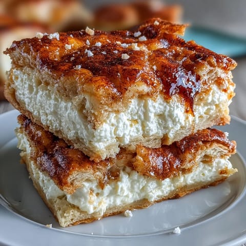 Golden Easy Cinco de Mayo Sopapilla Cheesecake Bars dusted with cinnamon sugar, ready to slice.