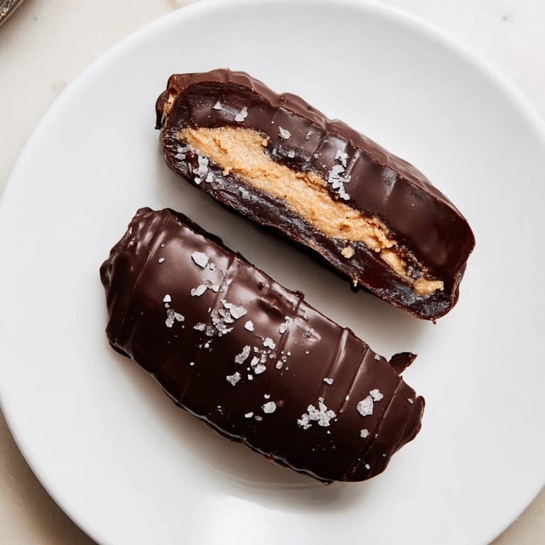 These gorgeous Chocolate Peanut Butter Dates showcase a perfect balance of sweet, salty, and creamy sensations.