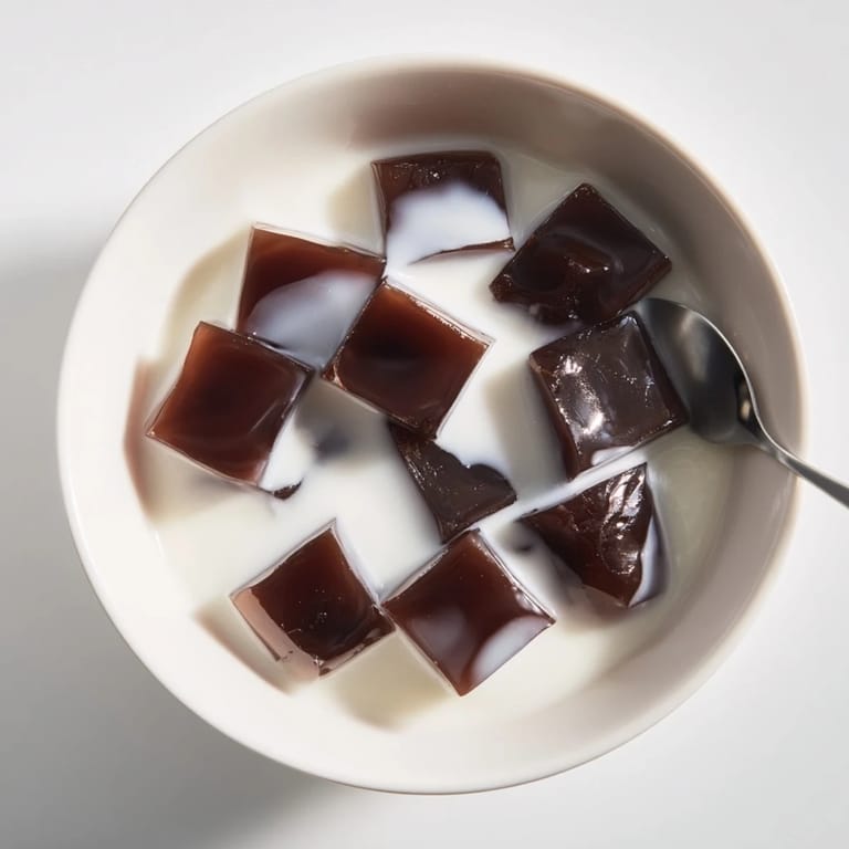 Coffee Jelly Dessert offers an elegant, chilled treat with soft, wobbly cubes and smooth cream, perfect for coffee lovers seeking a light finish.  