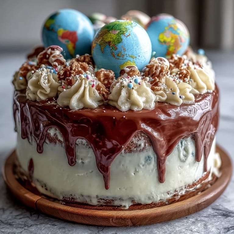 Festive simple graduation cake featuring vanilla sponge layers and colorful balloon decorations, ideal for party dessert tables.